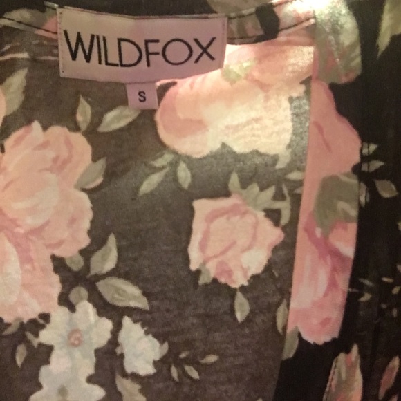 • wildfox desert rose soft classic v-neck • - Picture 9 of 9